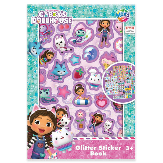 Creative craft group moxy gabby glitter stickerboek - a5