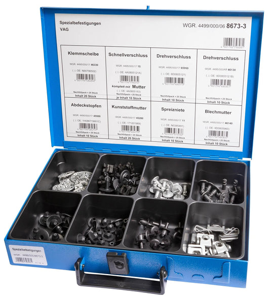 Dresselhaus spezialbefestigungssortiment sort.special attachments vag