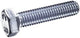 Dresselhaus zeskantbout 6-kt-screw,threaded head dresselh.m8x20 gal.verz.