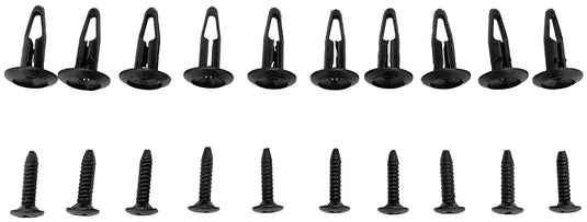 Sw stahl push type clip, ford sw-steel, expanding rivet