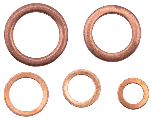 Dresselhaus afdichtingsring seal ring copper sb-mix form a 5pcs. in a bliste