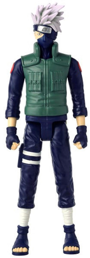 Bandai - anime heroes - naruto shippuden - kakashi hatake mega anime heroes figuur 30 cm - grote kakashi actiefiguur - manga figuur - officieel gelicenseerd - speelgoed voor kinderen 4+ - 38153