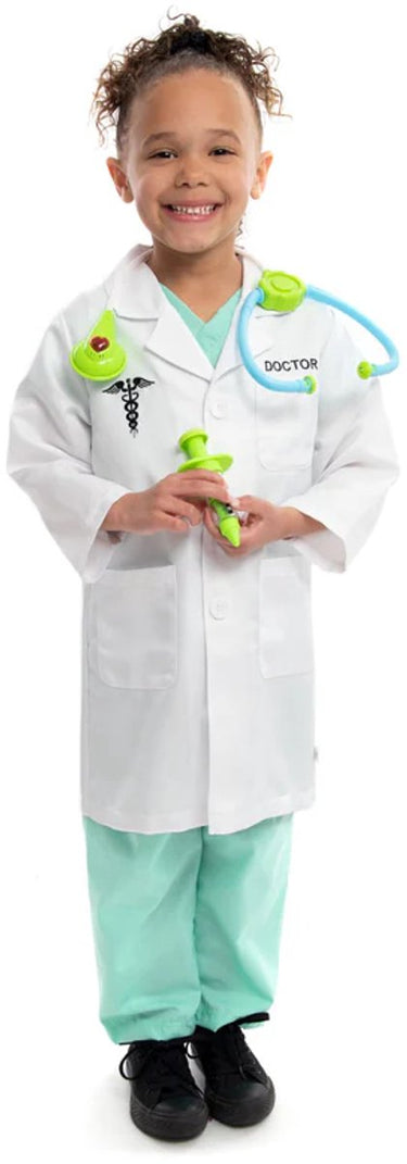Little adventures - dokter verkleedset – maat 98-104