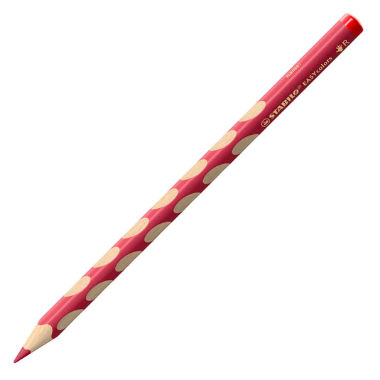 Stabilo easycolors rechtshandig kleurpotlood - diep karmijn rood