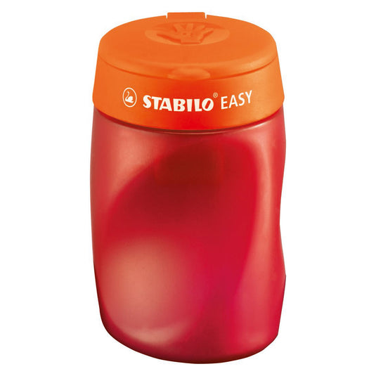 Stabilo easysharpener - 3 in 1 puntenslijper - rechts - rood