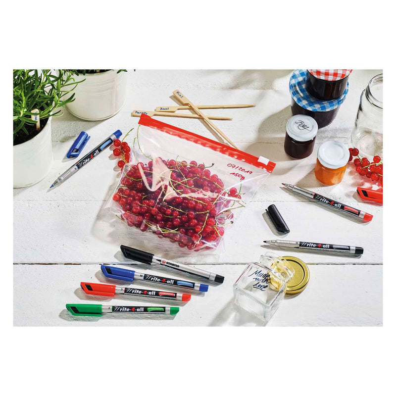 Load image into Gallery viewer, Stabilo write-4-all - permanent marker - superfine 0,4 mm - zwart - per stuk
