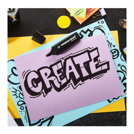 Stabilo boss original markeerstift - zwart