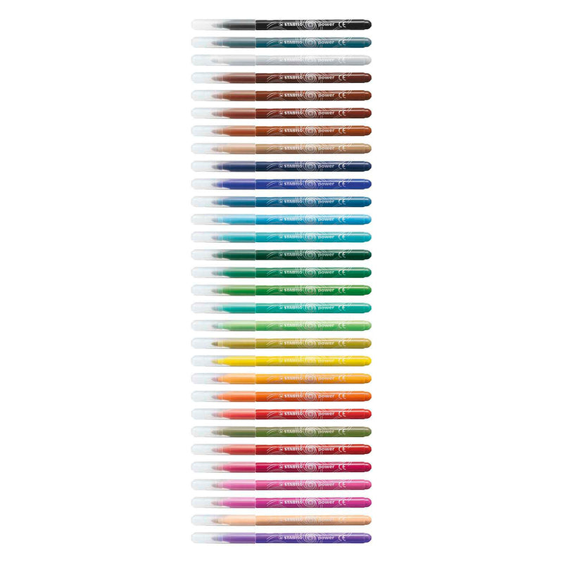 Load image into Gallery viewer, Stabilo power - viltstift - set met 30 stuks
