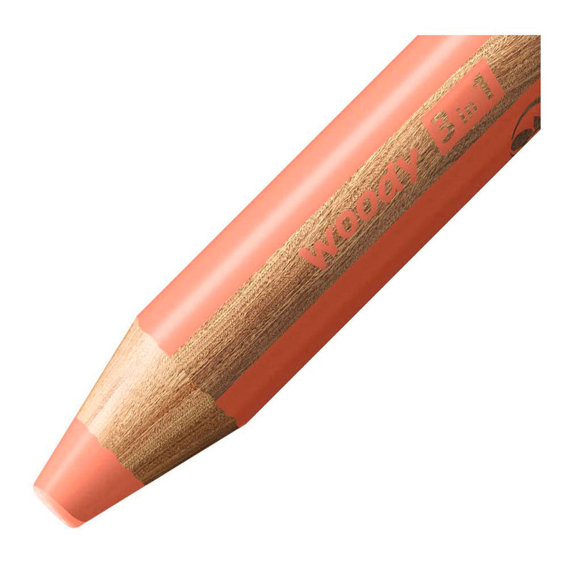 Load image into Gallery viewer, Stabilo woody 3 in 1 - multitalent potlood - pastelrood
