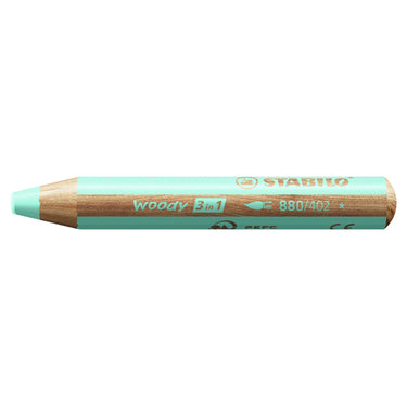 Stabilo woody 3 in 1 - multitalent kleurpotlood - pastel blauw