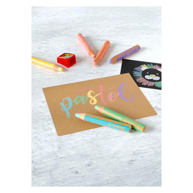 Load image into Gallery viewer, Stabilo woody 3 in 1 - multitalent kleurpotlood - pastel blauw
