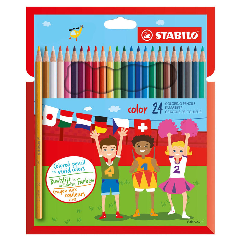 Load image into Gallery viewer, Stabilo color - kleurpotlood - set met 24 stuks
