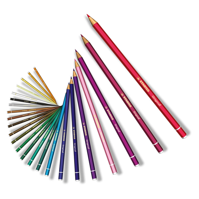 Load image into Gallery viewer, Stabilo original - kleurpotlood - half rood-half blauw (87 815)
