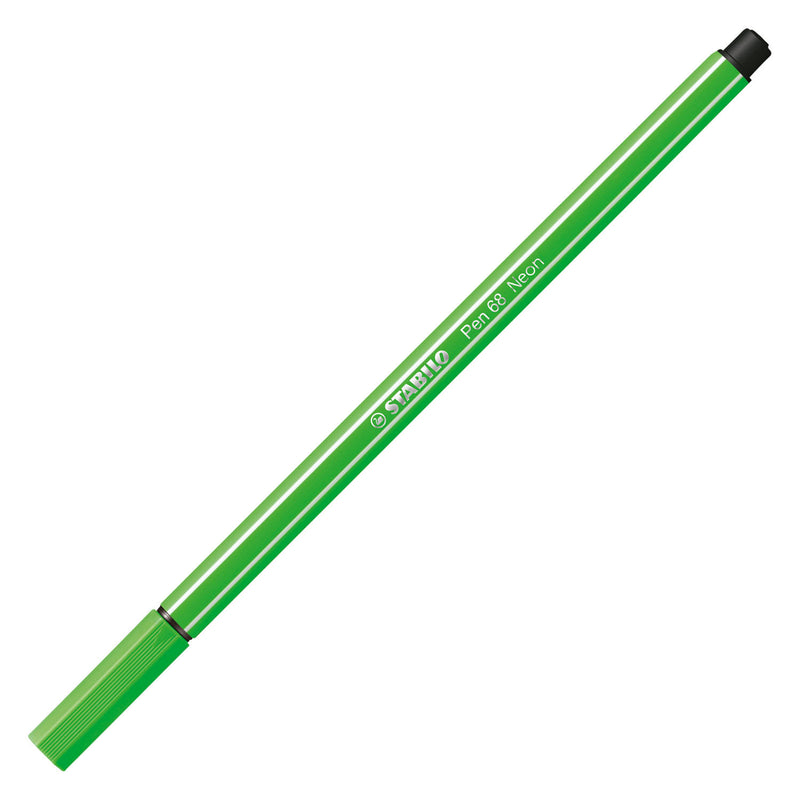 Load image into Gallery viewer, Stabilo pen 68 - viltstift - fluoriserend groen (68 033)
