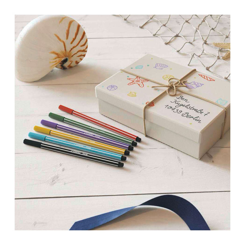 Load image into Gallery viewer, Stabilo pen 68 - viltstift - fluoriserend oranje (68 054)
