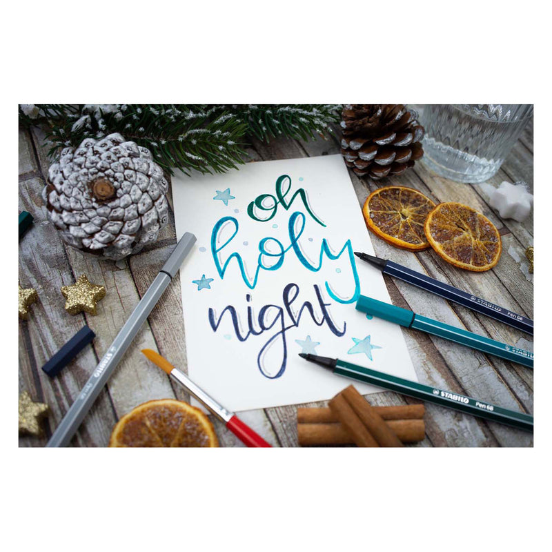 Load image into Gallery viewer, Stabilo pen 68 - viltstift - fluoriserend oranje (68 054)
