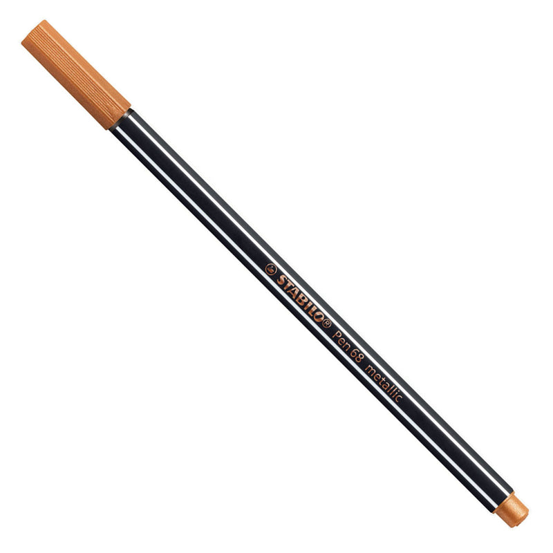 Load image into Gallery viewer, Stabilo pen 68 metallic - viltstift - koper (68 820)
