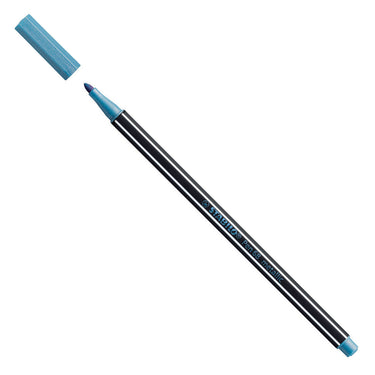 Stabilo pen 68 metallic - viltstift - blauw (68 841)