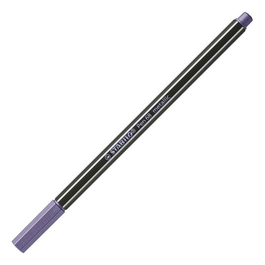 Stabilo pen 68 metallic - viltstift - paars (68 855)