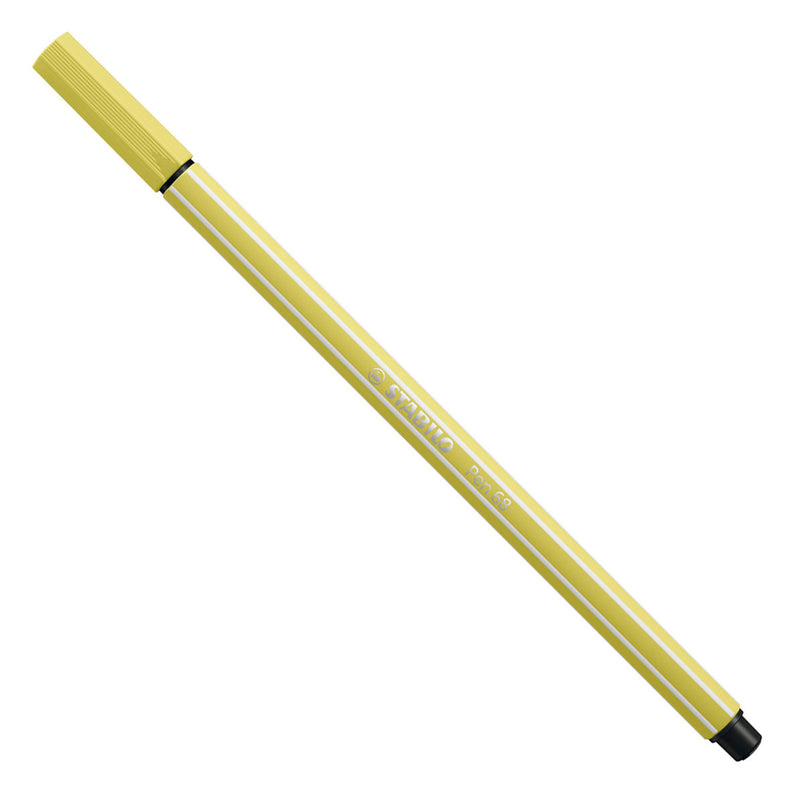 Load image into Gallery viewer, Stabilo pen 68 - viltstift - mosterd (68 67)
