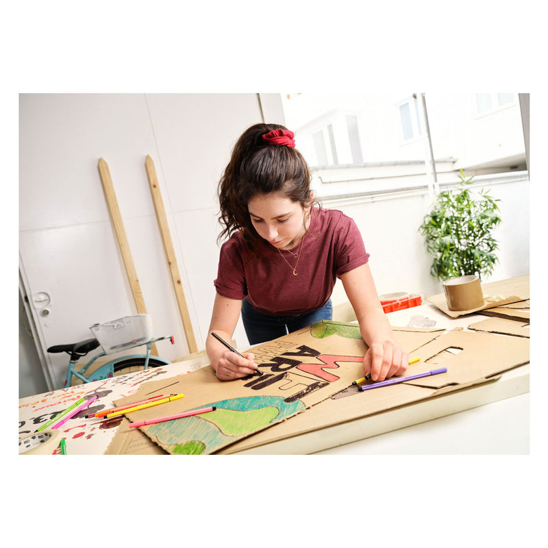 Load image into Gallery viewer, Stabilo pen 68 - viltstift - lime groen (68 14)
