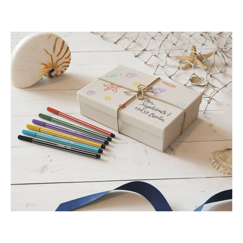 Load image into Gallery viewer, Stabilo pen 68 - viltstift - lichtrood (68 40)
