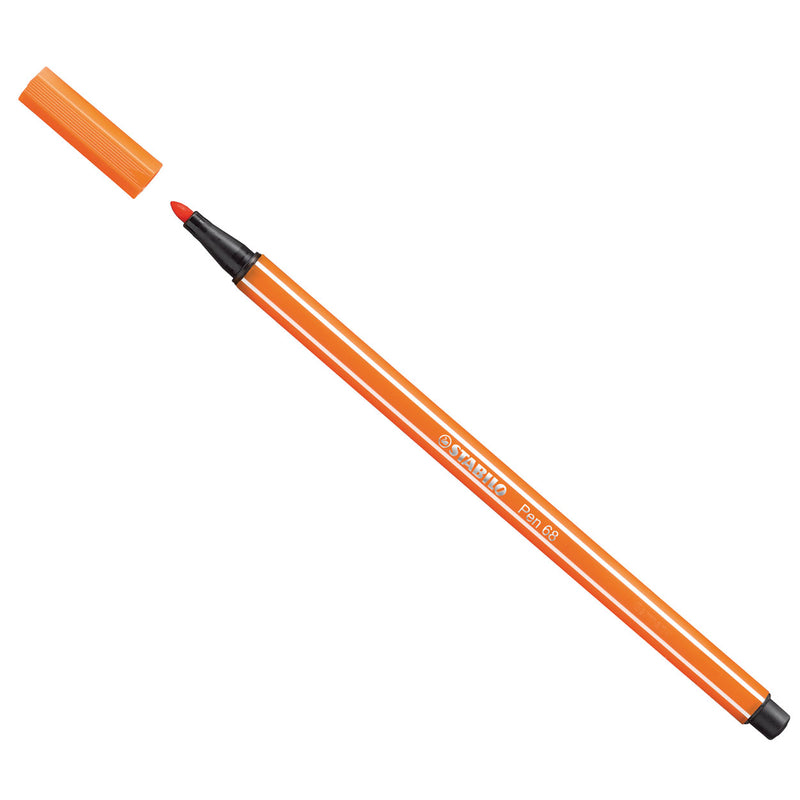 Load image into Gallery viewer, Stabilo pen 68 - viltstift - vermiljoen pastel (68 30)
