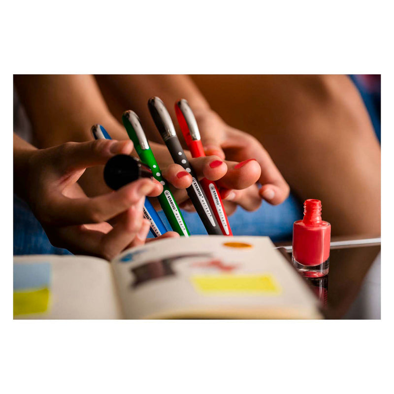 Load image into Gallery viewer, Stabilo worker+ colorful - rollerball 0.5 mm - blauw
