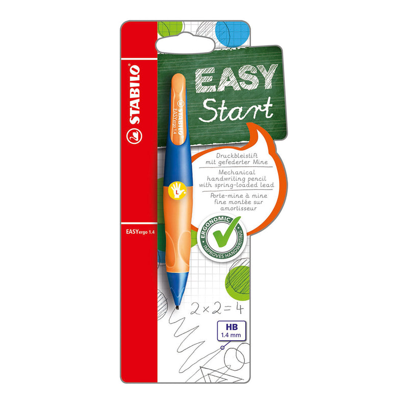 Load image into Gallery viewer, Stabilo easyergo 1.4 - ergonomisch vulpotlood - linkshandig - neon oranje
