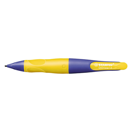 Stabilo easyergo 1.4 - ergonomisch vulpotlood - rechtshandig - neon geel