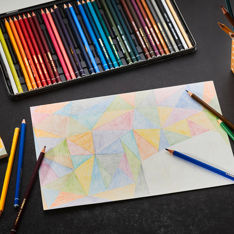 Load image into Gallery viewer, Stabilo original - kleurpotlood met dunne kern - metalen set 12 st.
