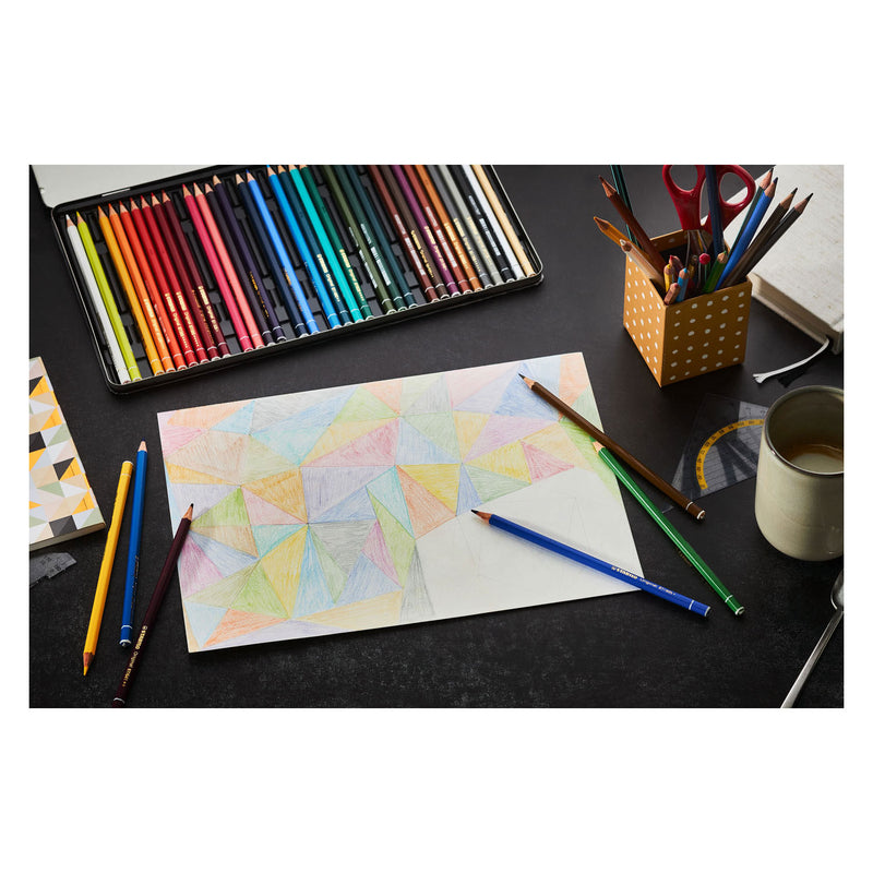 Load image into Gallery viewer, STABILO Original Kleurpotloden Metalen Doos, 38st.
