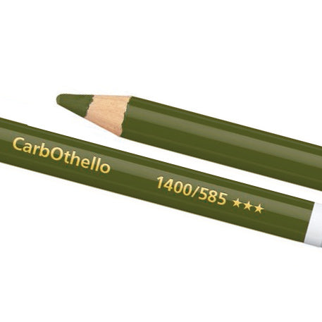Load image into Gallery viewer, Stabilo carbothello -kalkpastel kleurpotlood - olijfgroen
