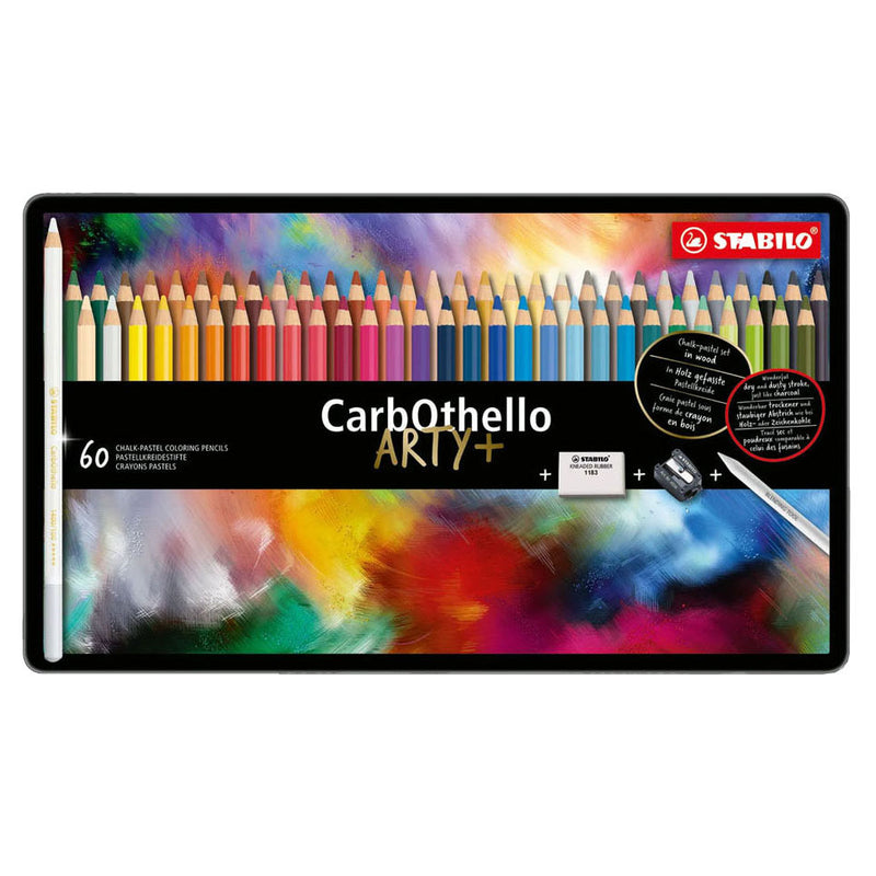 Load image into Gallery viewer, STABILO CarbOthello Metalen Doos Kleurpotloden, 60st.
