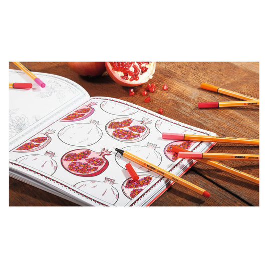 STABILO point 88 Metalen Doos Fineliners, 50st.