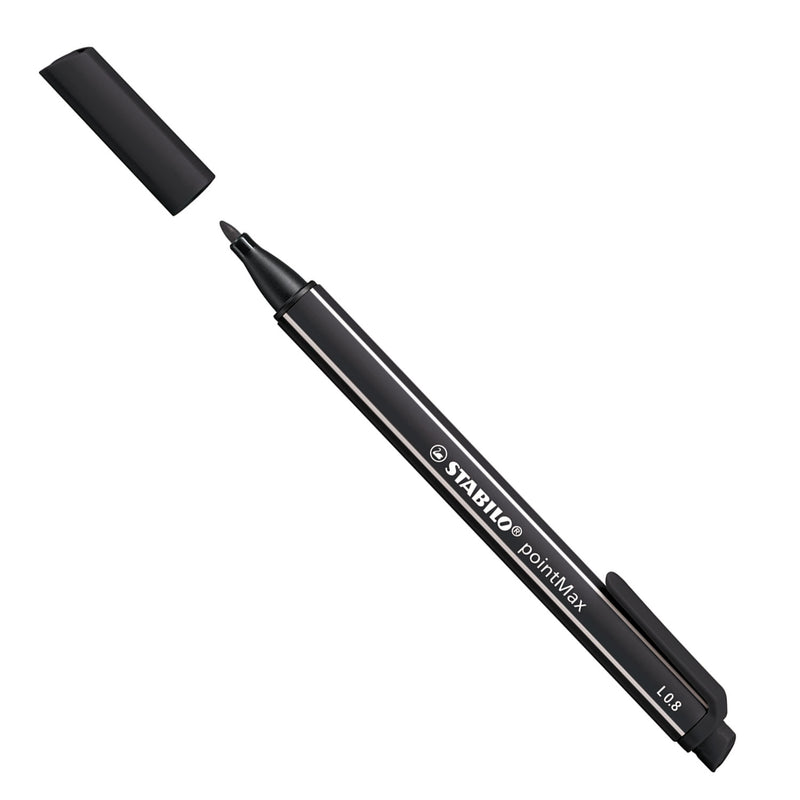 Load image into Gallery viewer, Stabilo pointmax - hardtip fineliner - zwart (488 46)
