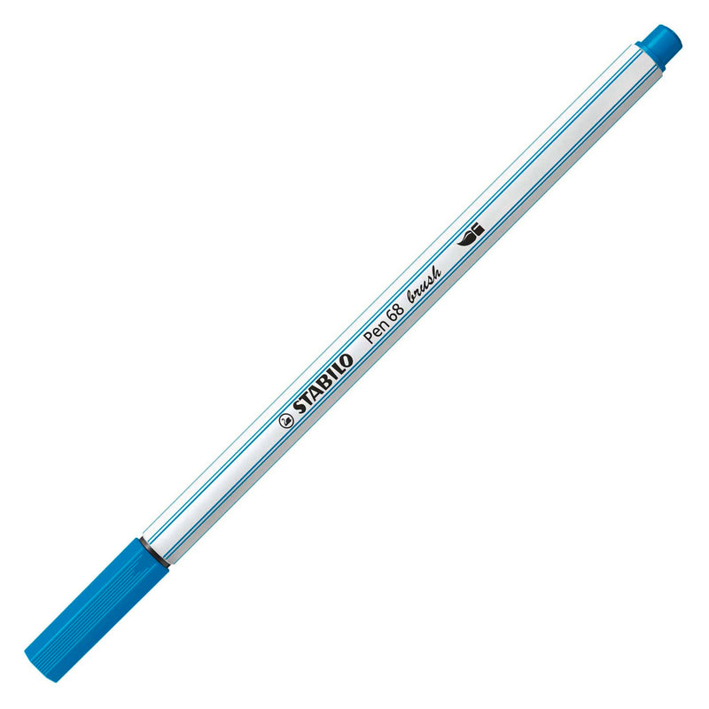 Load image into Gallery viewer, Stabilo pen 68 brush - viltstift - lichtblauw (31)

