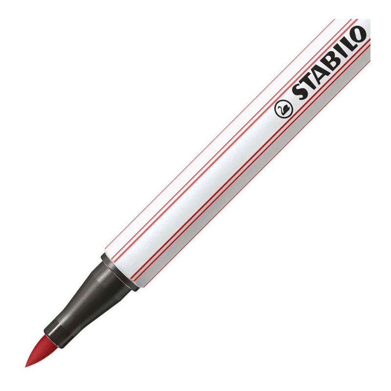 Load image into Gallery viewer, Stabilo Pen 68 Brush 47 Roestig Rood
