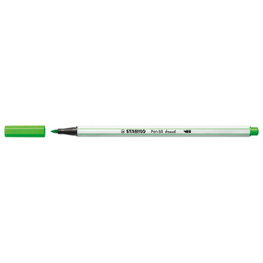 Stabilo pen 68 brush - viltstift - lichtgroen (33)