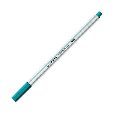 Stabilo pen 68 brush - viltstift - turquoise (51)