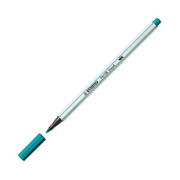 Load image into Gallery viewer, STABILO Pen 68 Brush 51 - Turquoise
