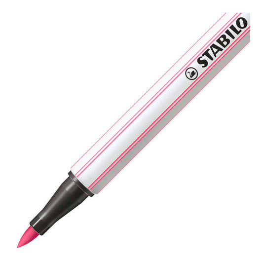 Stabilo pen 68 brush - viltstift - roze (29)