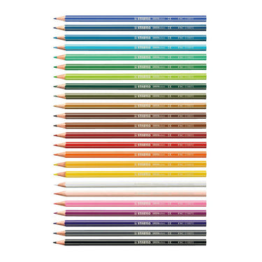 Abi stlo greencolors arty kleurpotloden etui a 24 stuks