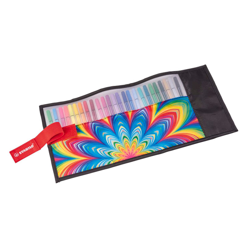 Load image into Gallery viewer, Stabilo pen 68 viltstiften rollerset arty etui a 25
