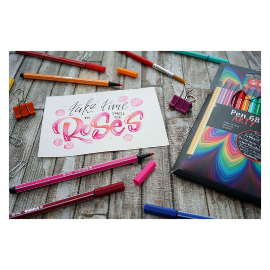 Stabilo Pen 68 ARTY Viltstiften 24 stuks