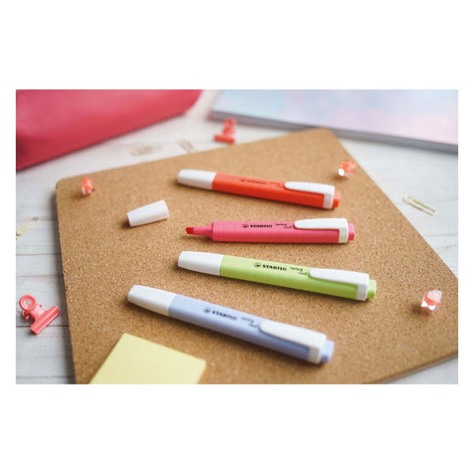 Stabilo swing cool pastel - markeerstift - set met 8 stuks