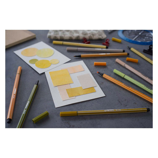 Stabilo Pen 68 Viltstiften 10 stuks