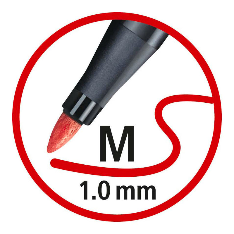 Load image into Gallery viewer, Stabilo pen 68 - viltstift - arty - metalen set 65 st.

