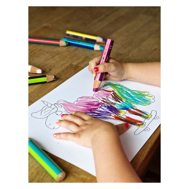 Load image into Gallery viewer, STABILO Woody 3in1 Duo met Puntenslijper, 7dlg.
