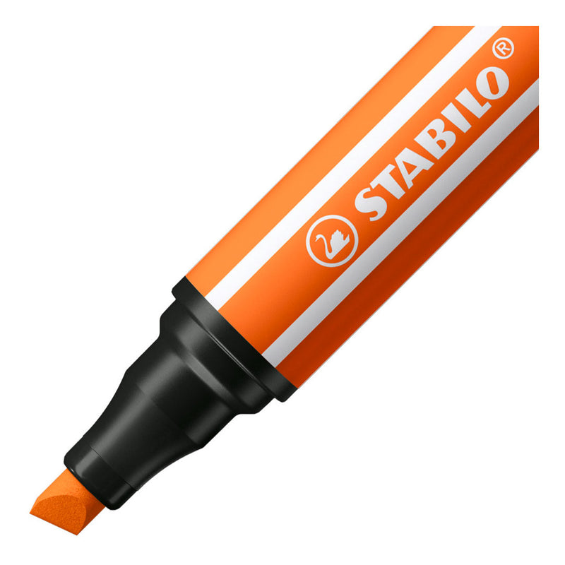 Load image into Gallery viewer, Stabilo pen 68 max - viltstift met dikke beitelpunt - bleek vermiljoen
